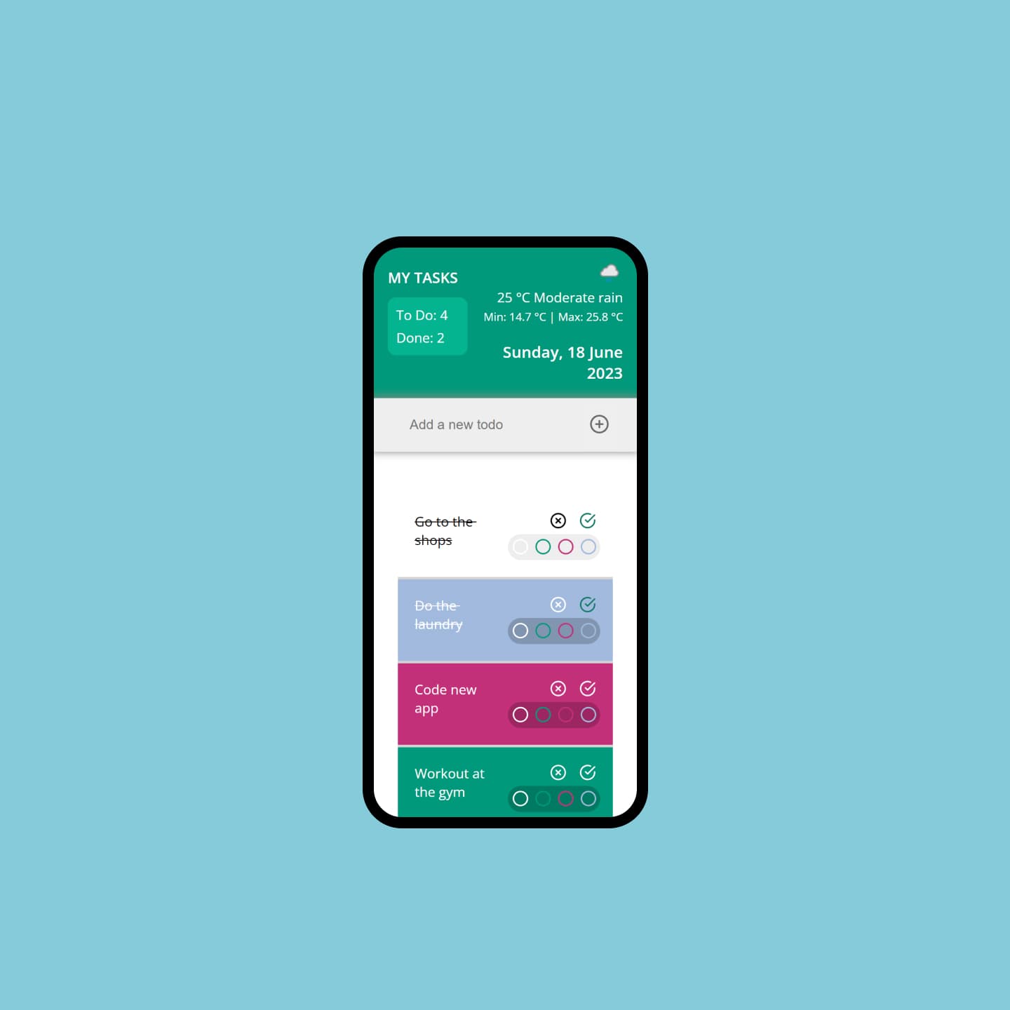 My Tasks App